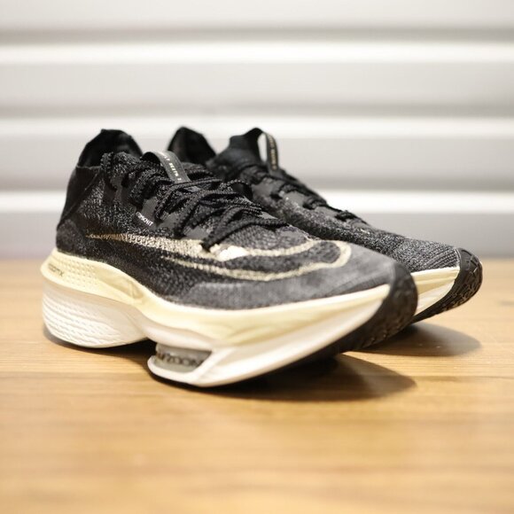 Nike Air Zoom Alphafly NEXT% 2 'Black Gold' DN3555-001 Women's 8.5 - Picture 1 of 8